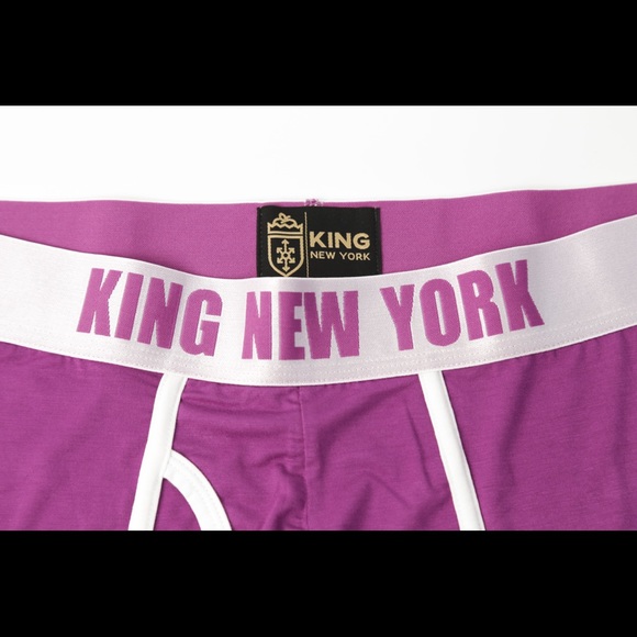 KING NEW YORK , TRUNK , bamboo fabric underwear.(PURPLE) - Picture 12 of 14